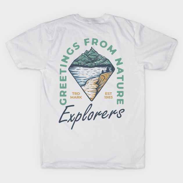 Explorer - Greeting From Nature by Fledermaus Studio